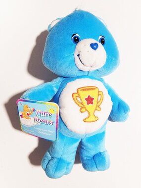 Care Bears 2003 Champ Care Bear 8" Fun Size Bear - BNWT